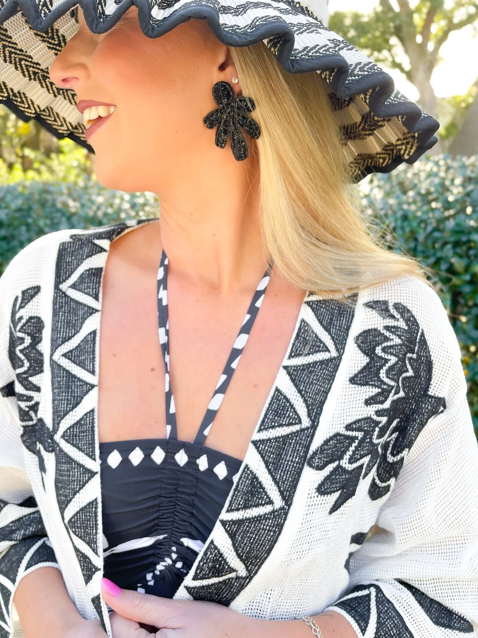 White Coconut Kimono Coverup