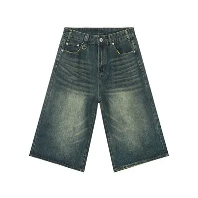 Wide Leg Cropped Jeans
