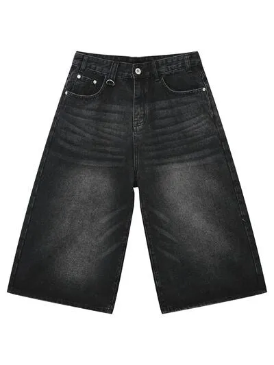 Wide Leg Cropped Jeans