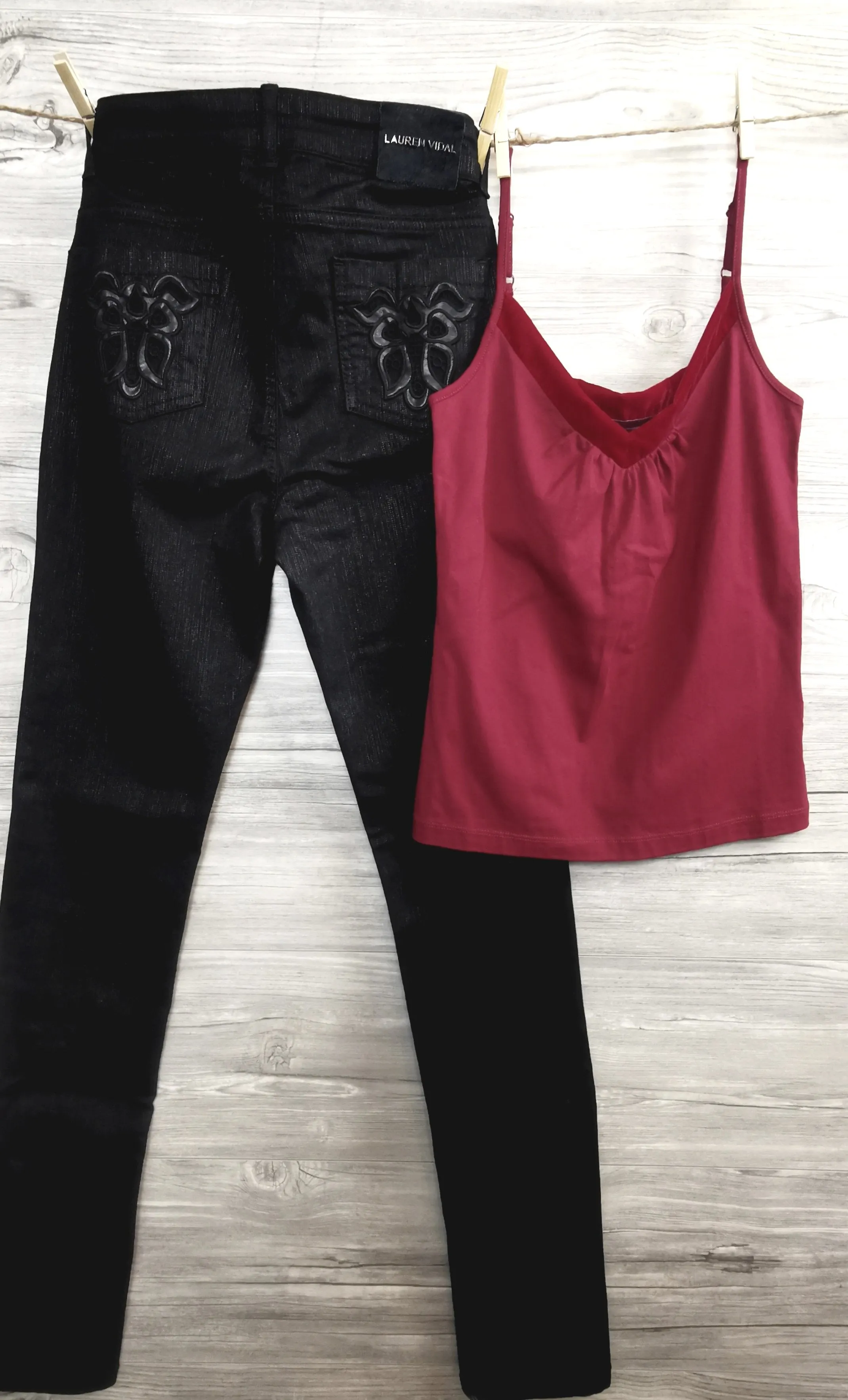 WOMENS SIZE SMALL - NIGHT OWL, Bohemian Style Tank Top, Wine Colour NWT B27