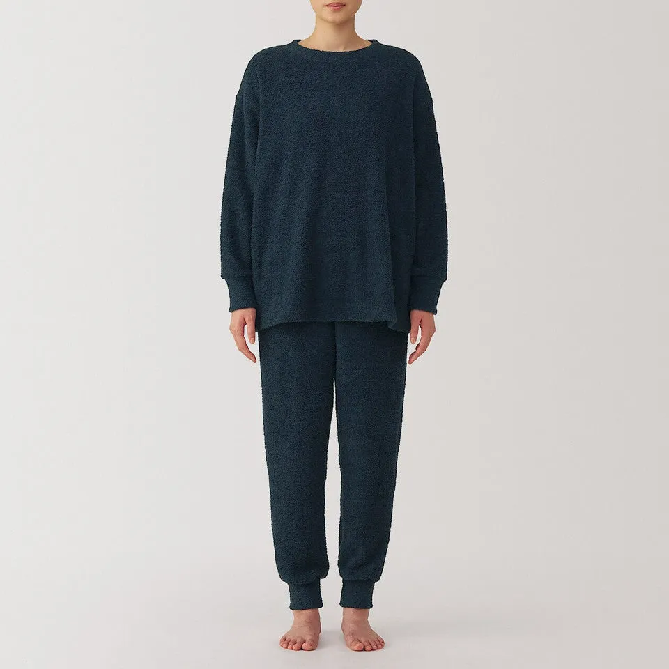 Women's Smooth Knitted Fleece Loungewear Set
