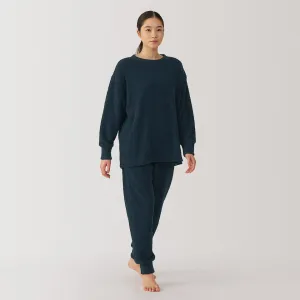 Women's Smooth Knitted Fleece Loungewear Set