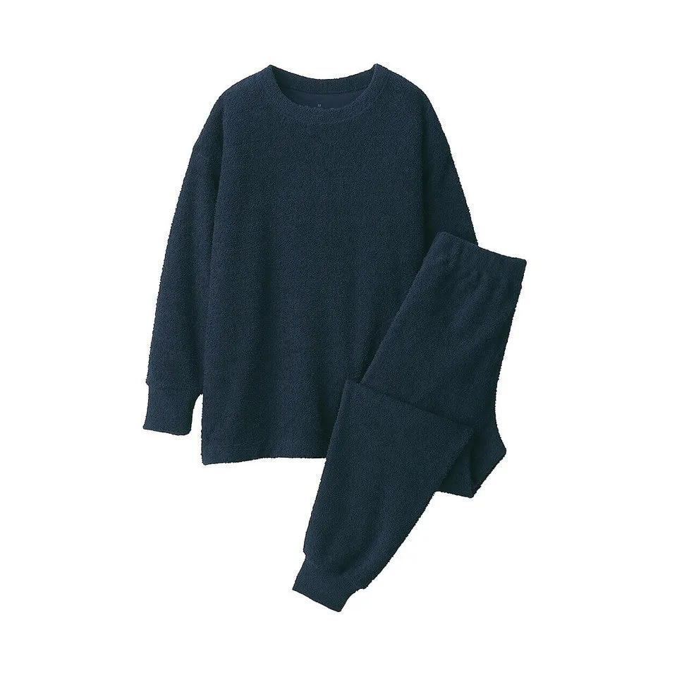 Women's Smooth Knitted Fleece Loungewear Set