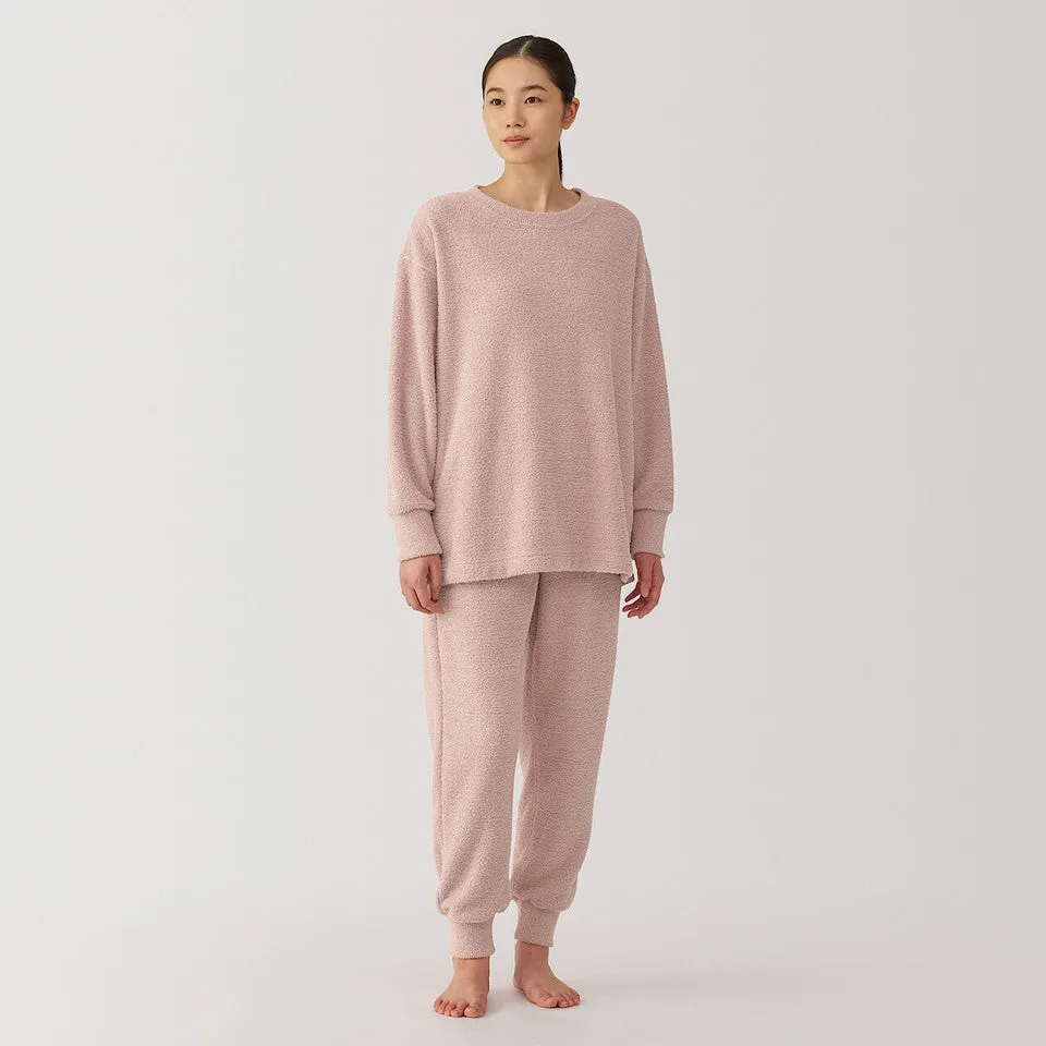 Women's Smooth Knitted Fleece Loungewear Set