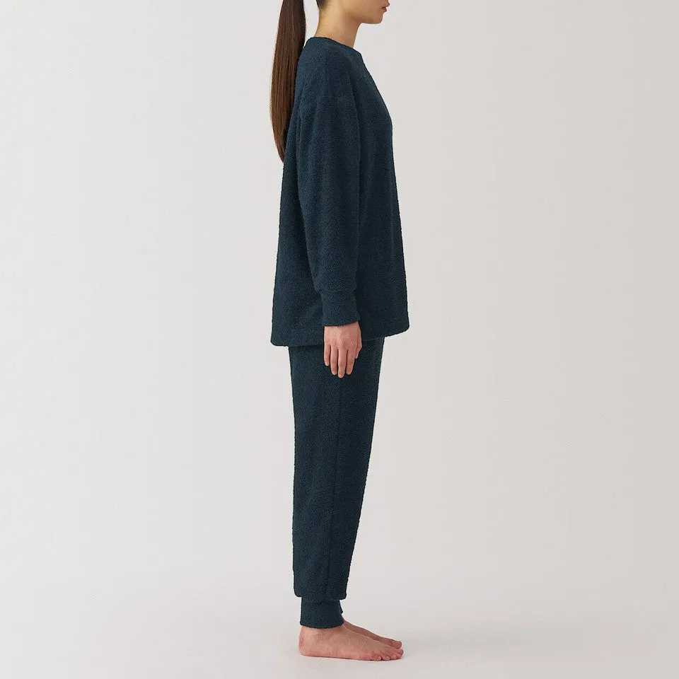 Women's Smooth Knitted Fleece Loungewear Set