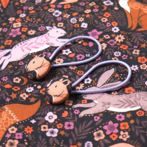 Woodland Wander Button Hair Ties