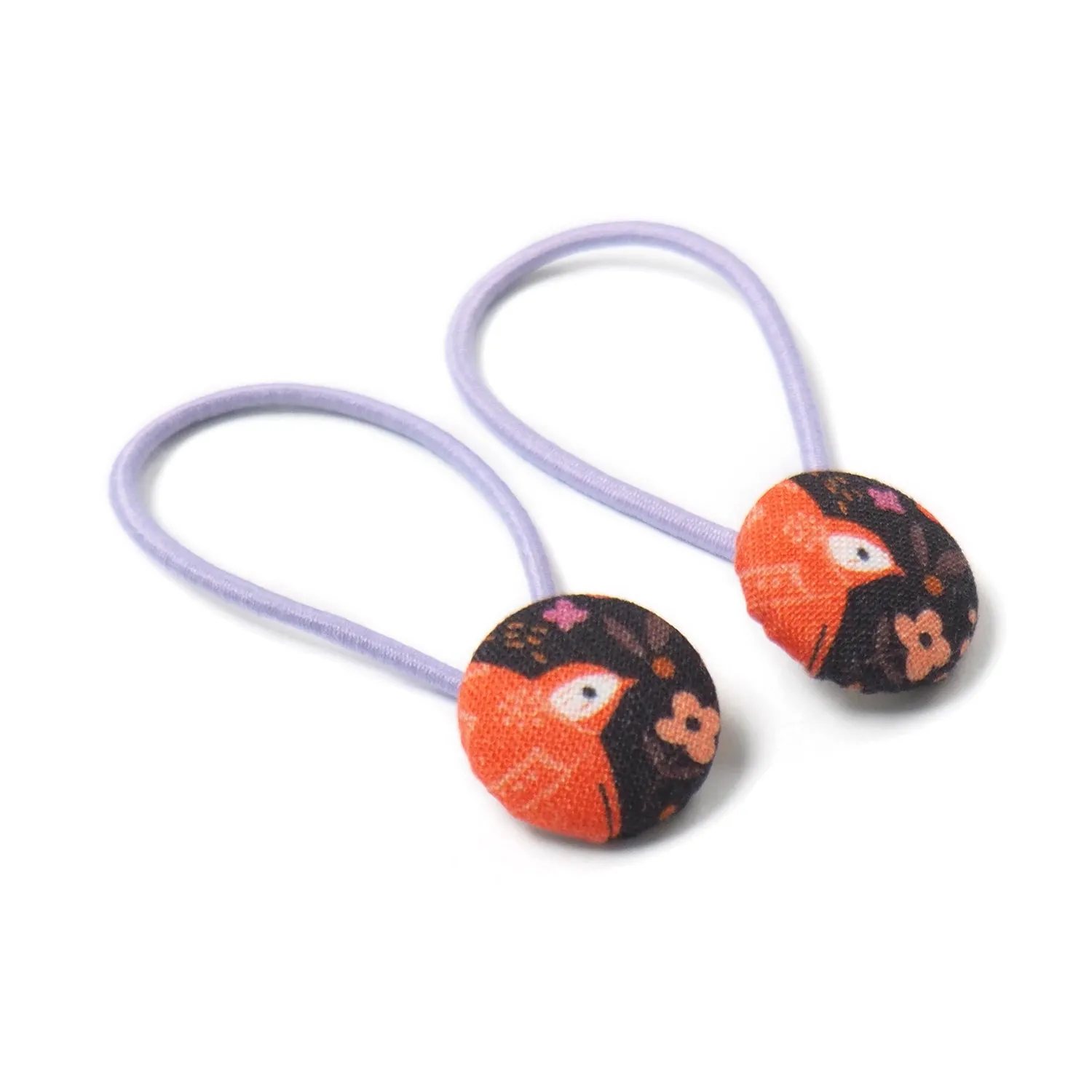 Woodland Wander Button Hair Ties