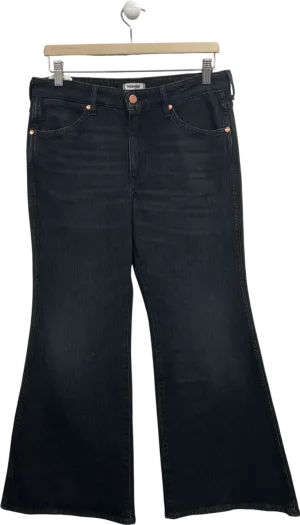Wrangler Black High Rise Flare Jeans W29