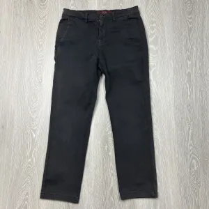 Zara Man Mens Black Skinny Stretch Cropped Jeans Size 29