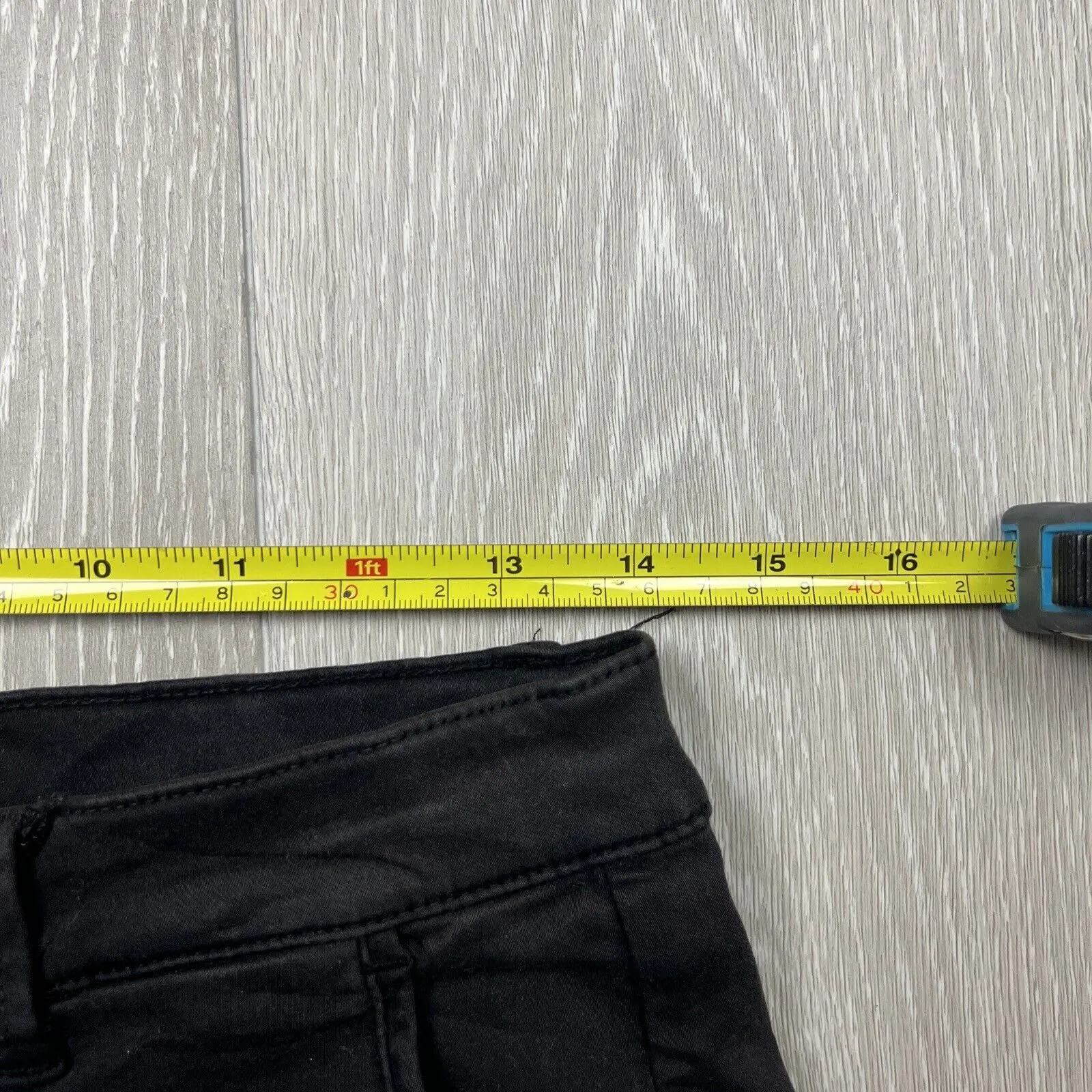 Zara Man Mens Black Skinny Stretch Cropped Jeans Size 29